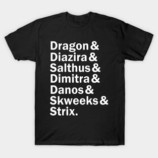 The D.E.L.V.E.R.S. (& Their DM) (Dark Shirts) T-Shirt